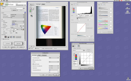 Scanning on Mac OS 9 at 48 Bit scans in insane 12800 DPI